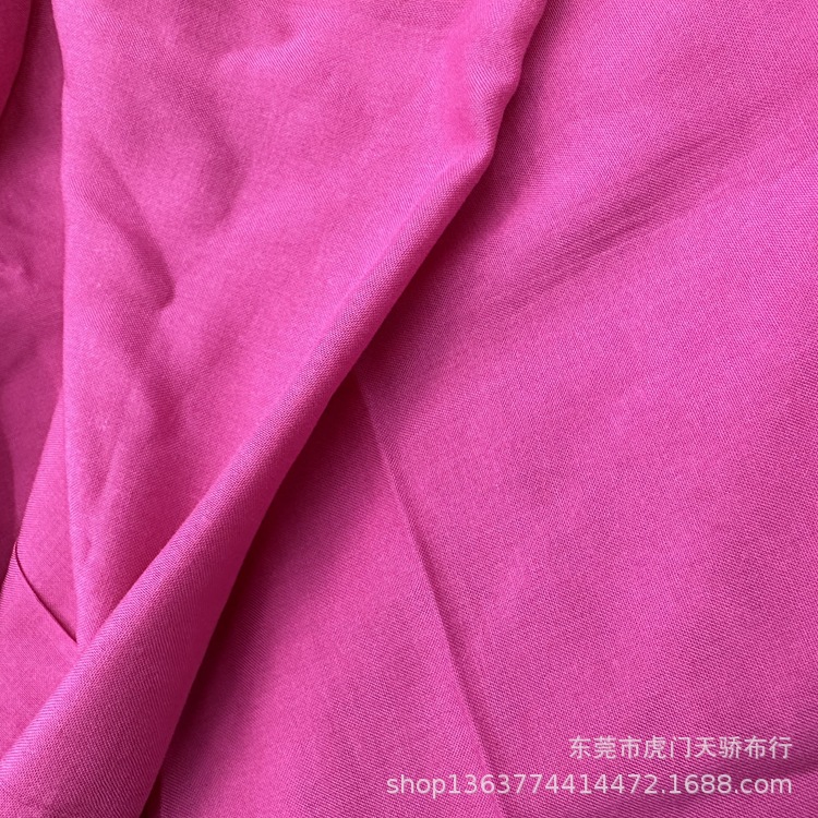 In stock supply woven rayon plain cloth 32 rayon plain cloth casual shirt dress jewelry fabric