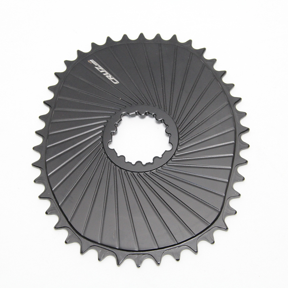 CRUZbike oval plate quick joint 3 nail straight plate power efficiency improved wind breaking AERO tooth plate tooth plate