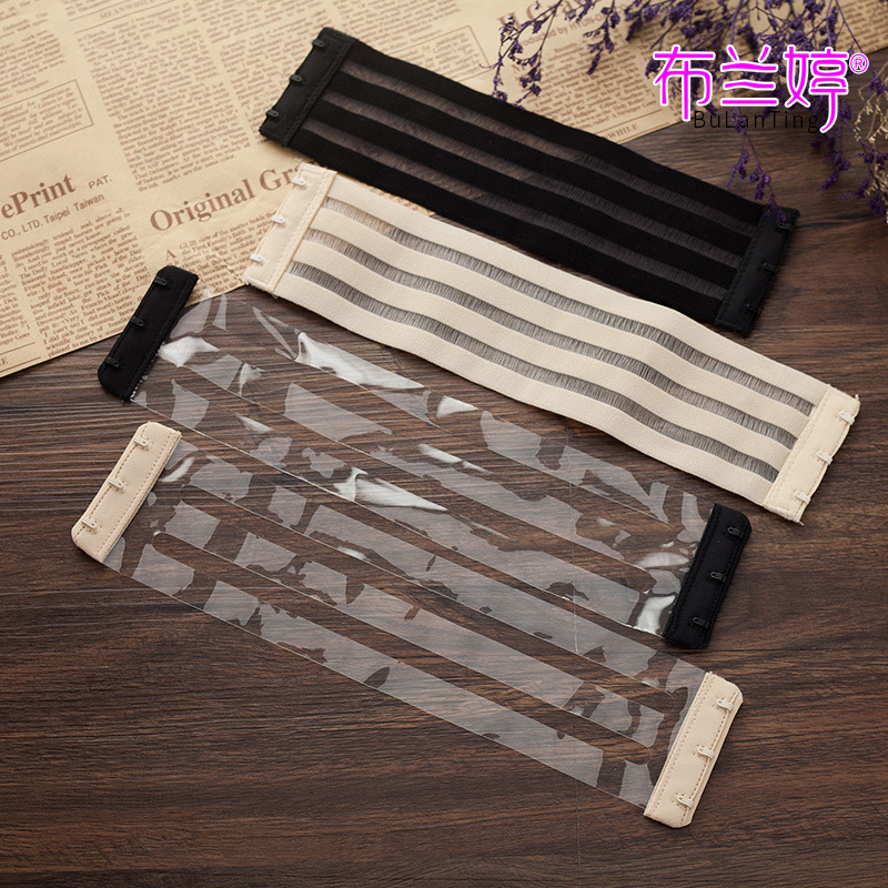 Picture of Easiest for Match Goddess Bra Accessories Fish Silk Intimates Straps Elastic Elastic Hooks on Both Sides Special Cloth Hook Transparent Belt