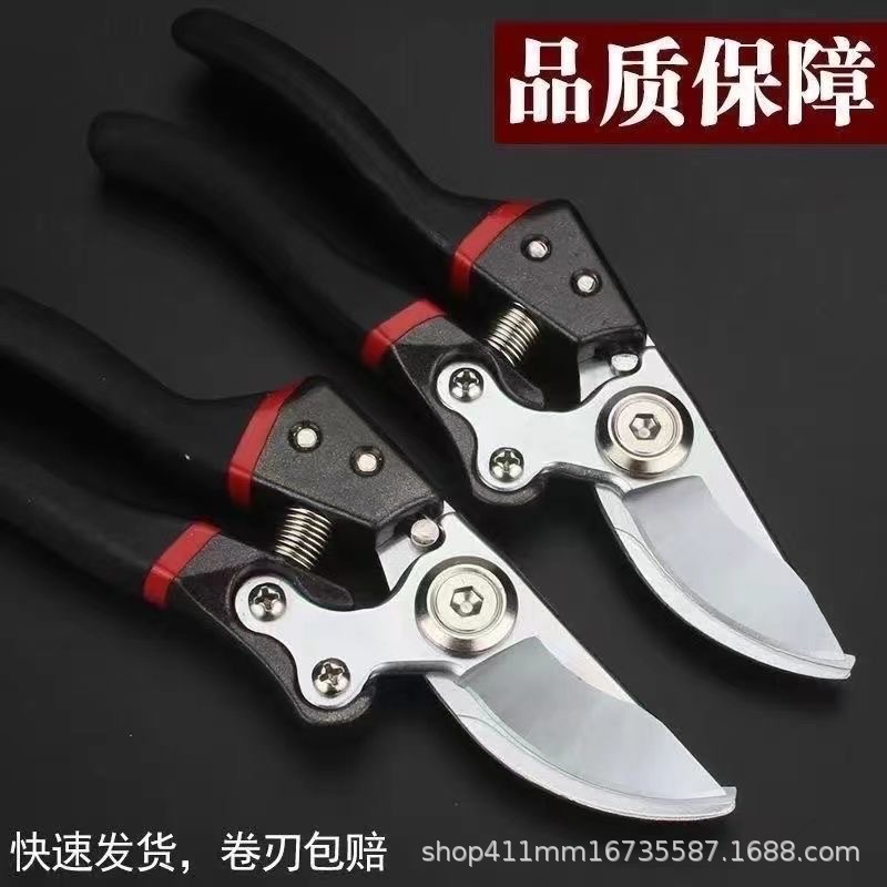 Wholesale v10 pruning shears labor-saving manual fruit tree gardening floral pruning shears foreign trade garden alloy tools