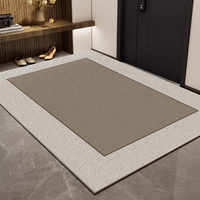 Picture of Entrance Floor Mat Entrance Door Entrance Floor Mat Home Non-Slip Soil Rubbing Carpet Light Luxury High-Level Dirty-Resistant Floor Mat