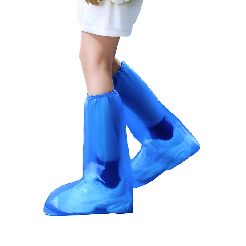 Picture of Disposable Rain Shoe Cover Waterproof Rainy Day Non-Slip Drifting Farm Adult Portable Thickened Sand-Proof Medium Long Boots Cover