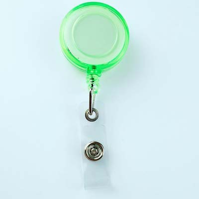 Picture of Easy pull buckle retractable buckle key chain tag hanging rope easy pull ID buckle anti-lost device round badge ID buckle household