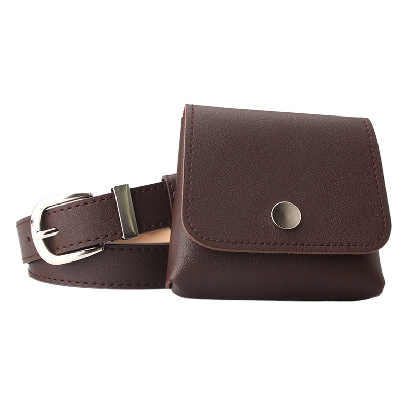 New Fashion Belt Small Waist Bag Casual Fashion Mini Coin Purse All-match Dress Fashionable Belt Small Waist Bag