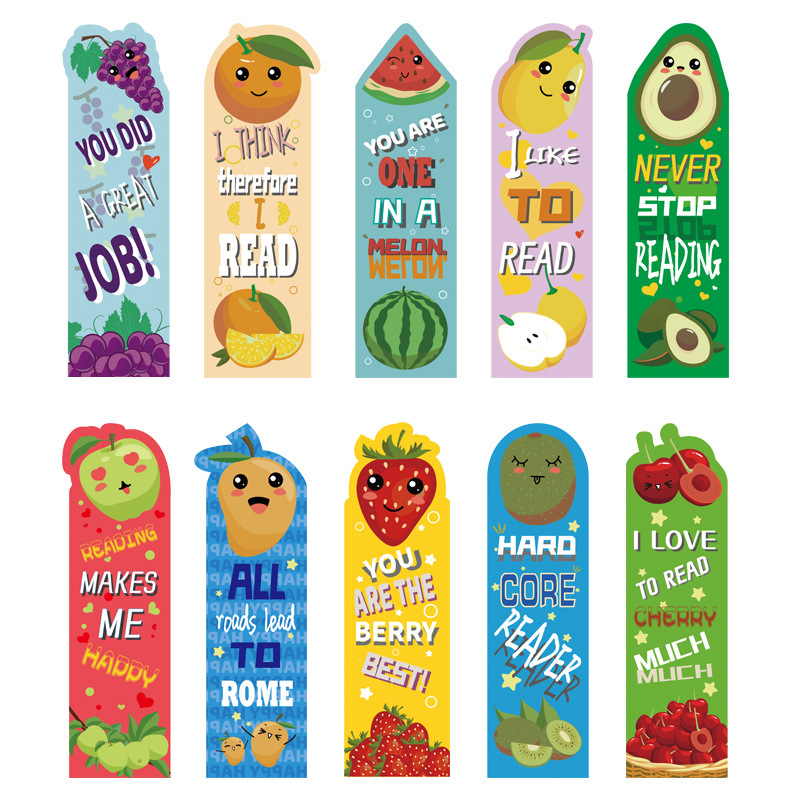 Picture of Cross-Border E-Commerce Scented Bookmarks, Special-Shaped Patterns, Children's Exchange Gift Bookmarks, Paper Scented Bookmarks in Stock