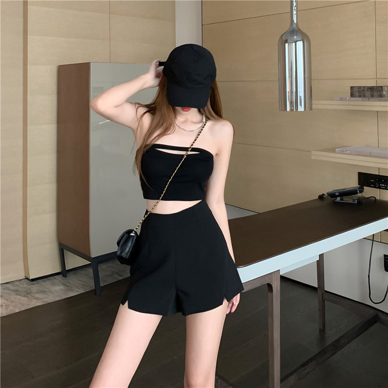 Picture of Simple and Comfortable Women's Summer Thin Casual Large Size Pear Shape High Waist Slimming Design Hot Pants