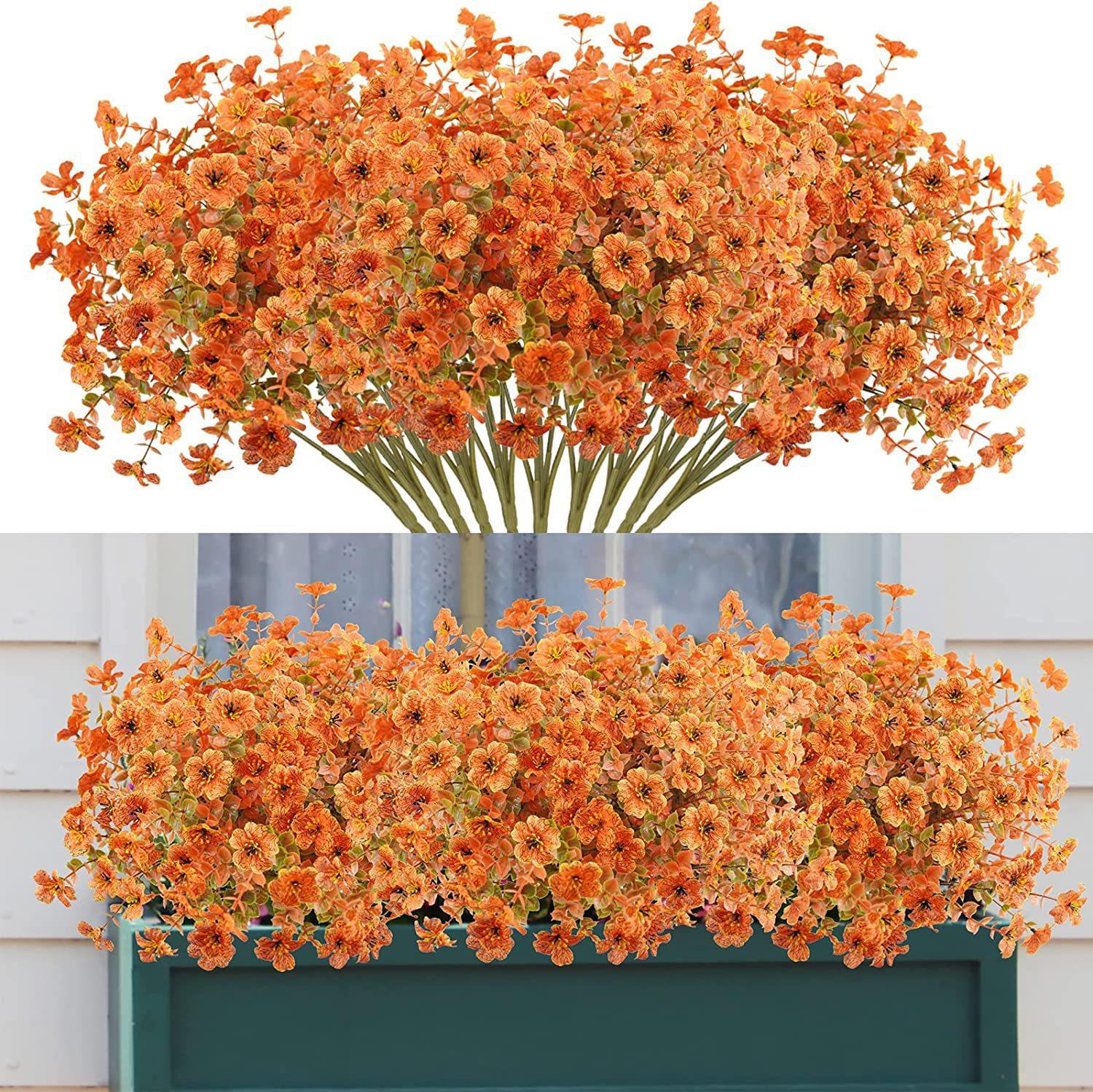 Picture of Artificial autumn flower simulation plant Thanksgiving Halloween Christmas wedding party home garden decorative flower