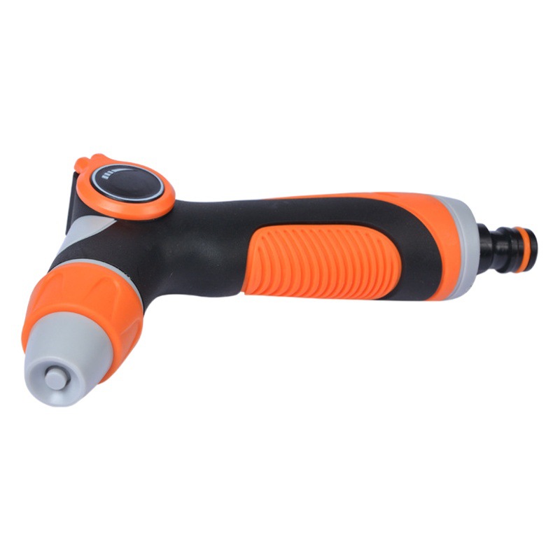 Gardening irrigation single function thumb push water gun ABS coated handle household cleaning tools car wash nozzle