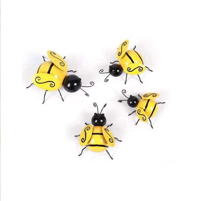 Picture of Amazon New American Country Iron Bee Decoration Nostalgic Wall Decoration Hanging Bee