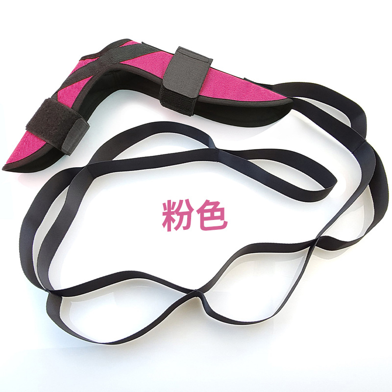 Picture of Manufacturer Wholesale Stretching Belt Segmented Adjustable Yoga Auxiliary Tension Belt Ankle Foot Stretching Rehabilitation Stretch Belt