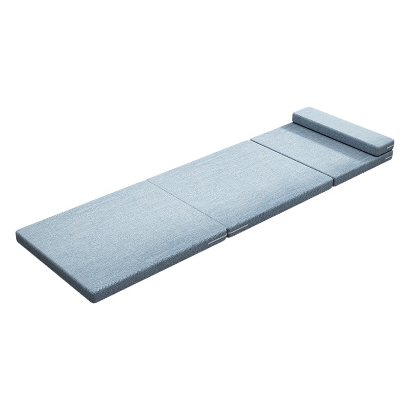 Picture of Folding Nap Floor Mat, Primary School Student Nap Mat, Moisture-Proof Office Floor Mat, High-Density Sponge Mattress