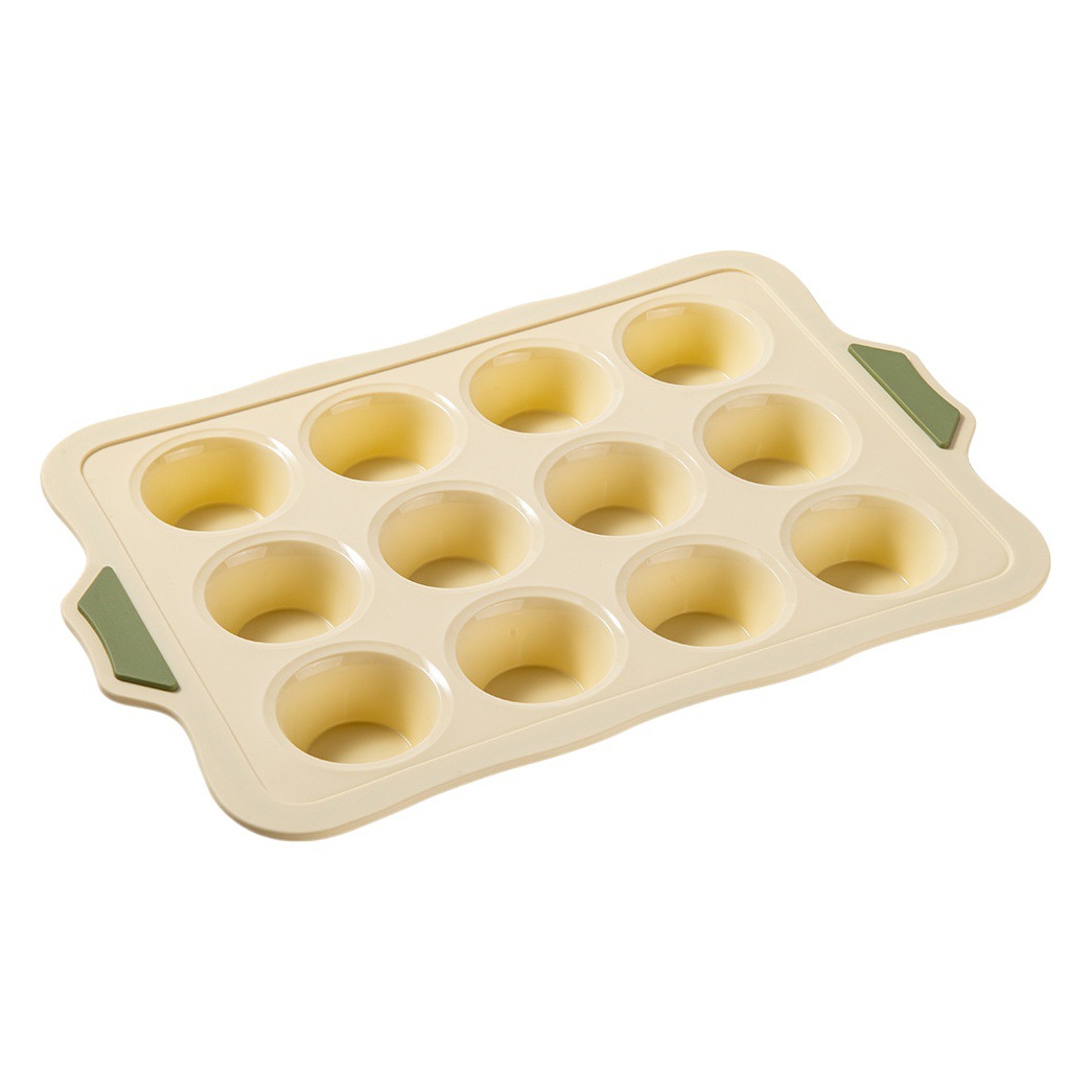 Easy demoulding silicone oven baking cake mold dessert mold thickened reinforced border baking tray bread mold