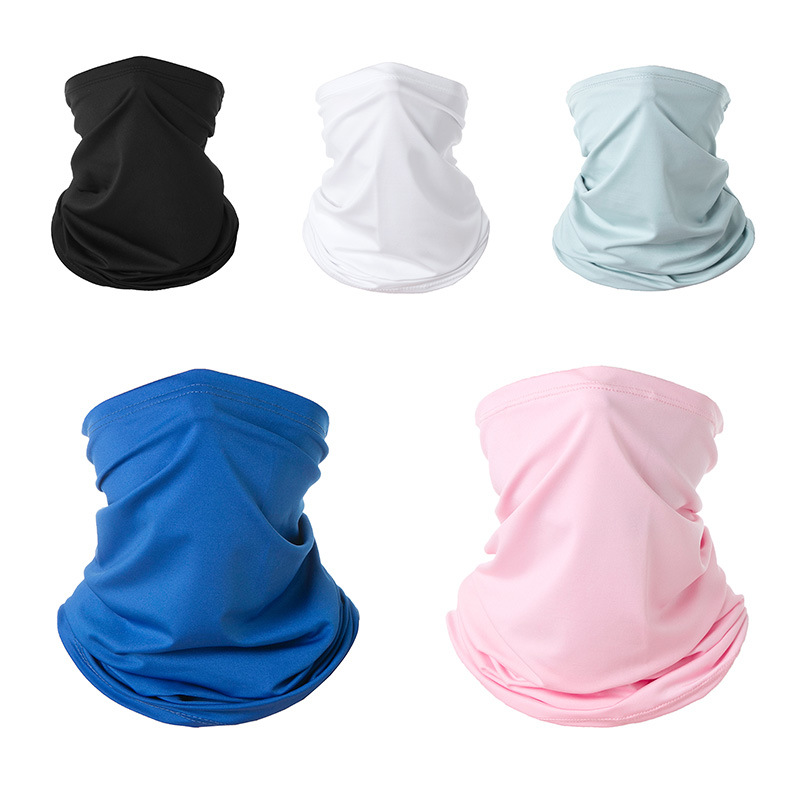 Picture of Bicycle Riding Mask Summer Sunscreen Ice Silk Scarf Scarf Outdoor Mountaineering Fishing Magic Face Scarf Multifunctional