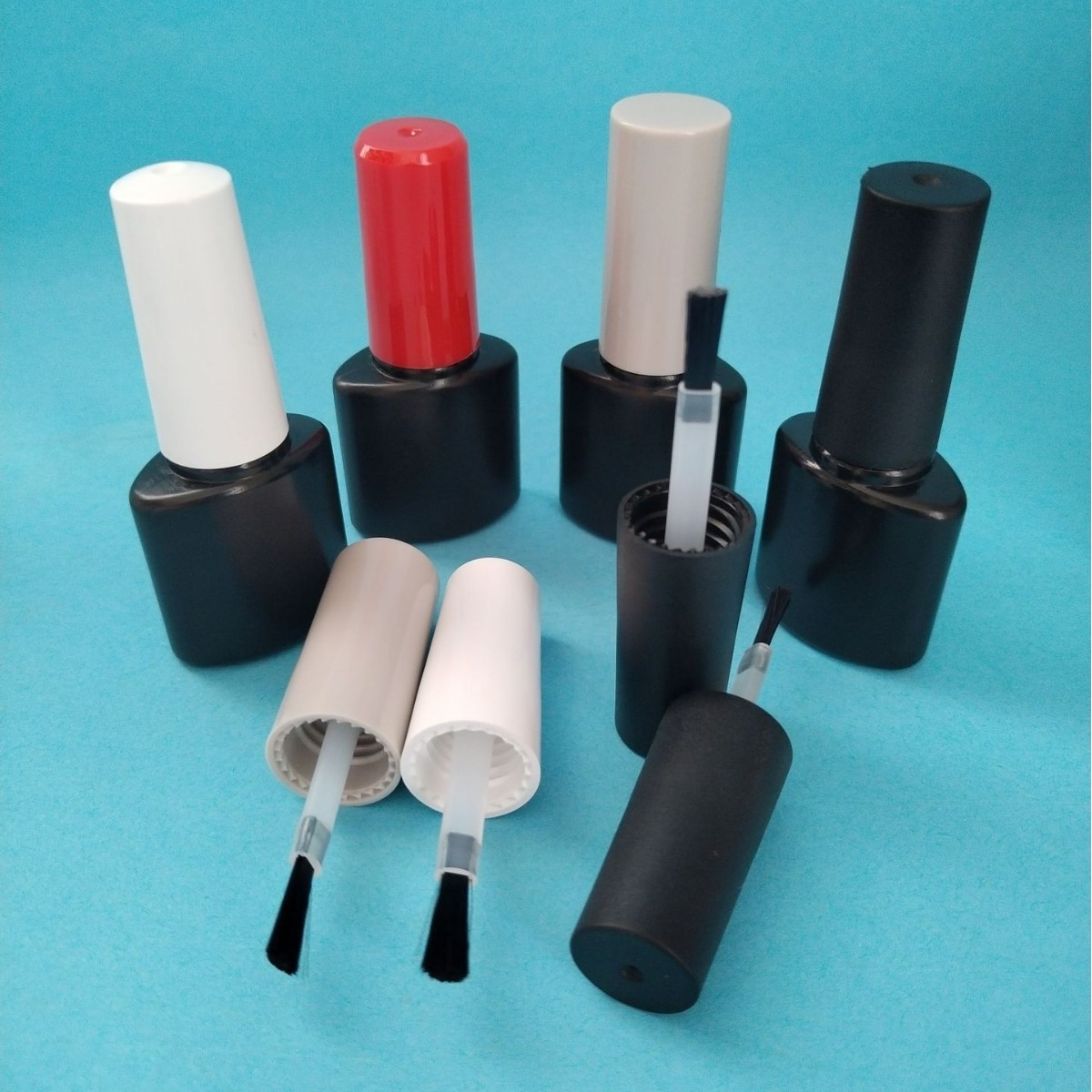 Nail Polish Bottle Nail Polish Brush Nail Polish Bottle Cap PE Bottle PE Scrub Bottle PE Sub Bottle 93a Plastic Bottle