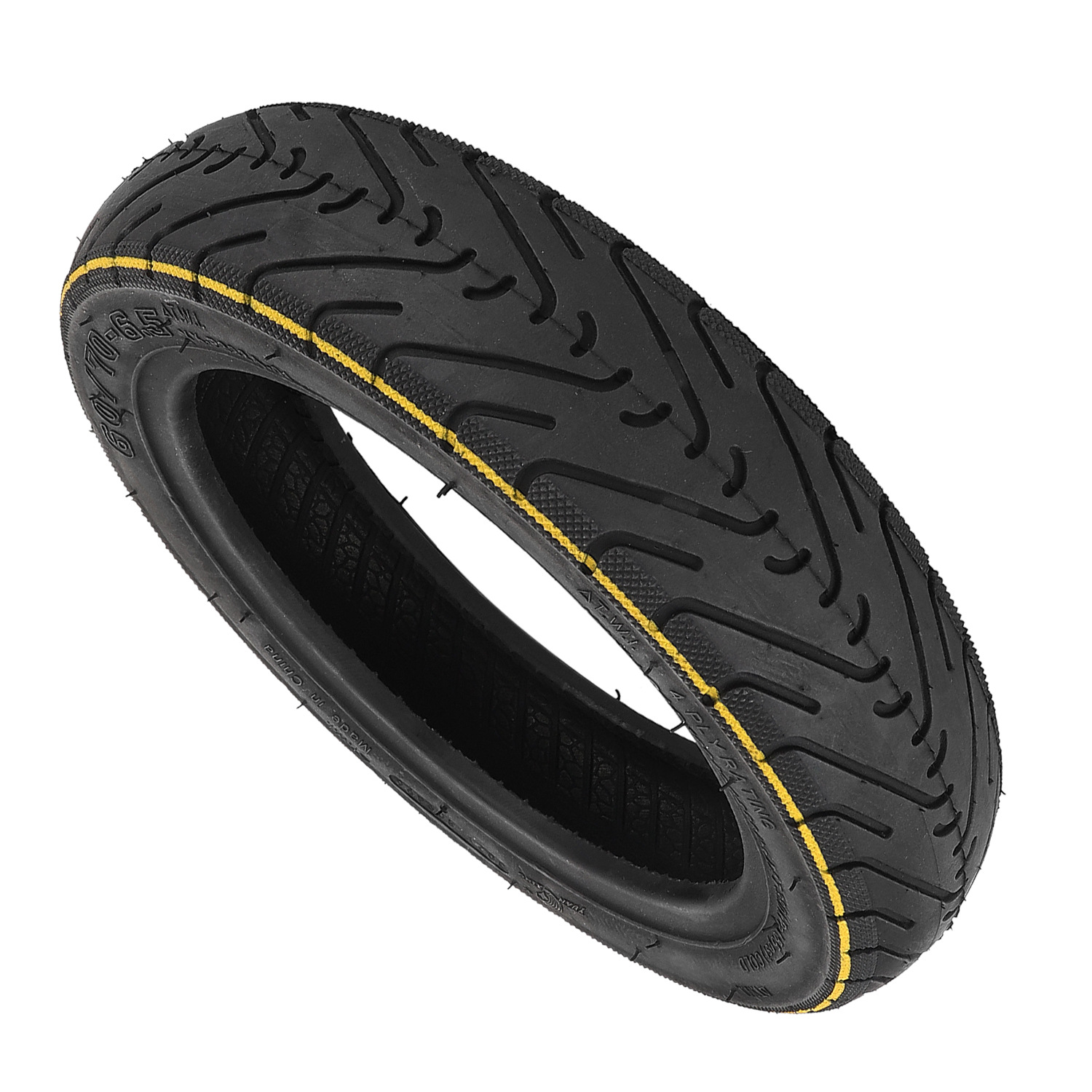 Picture of 10 inch far star 60/70-6.5 vacuum tire + straight mouth vacuum tire air nozzle scooter balance car thickened vacuum tire