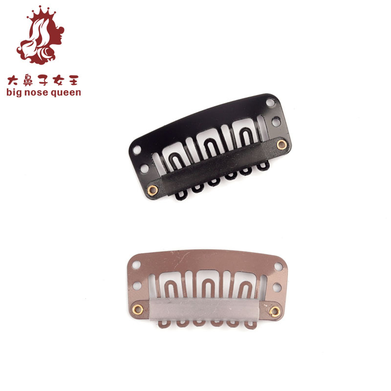 Picture of Children's Wig Hair Extension Hairpin Bb Clip Pet Metal Paint DIY Head Accessories Hair Extension Clip Beret Clip