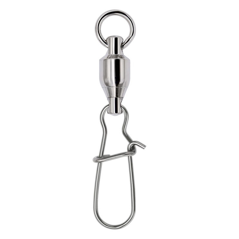 Picture of Wholesale Stainless Steel Large Object High Speed Figure Eight Ring Connector Bearing Swivel Enhanced Pin Fishing Gear Accessories