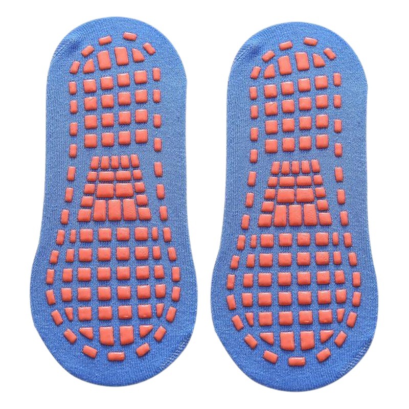 Factory direct non-slip floor socks Cotton Yoga trampoline socks sole dispensing early education socks LOGO adult pattern