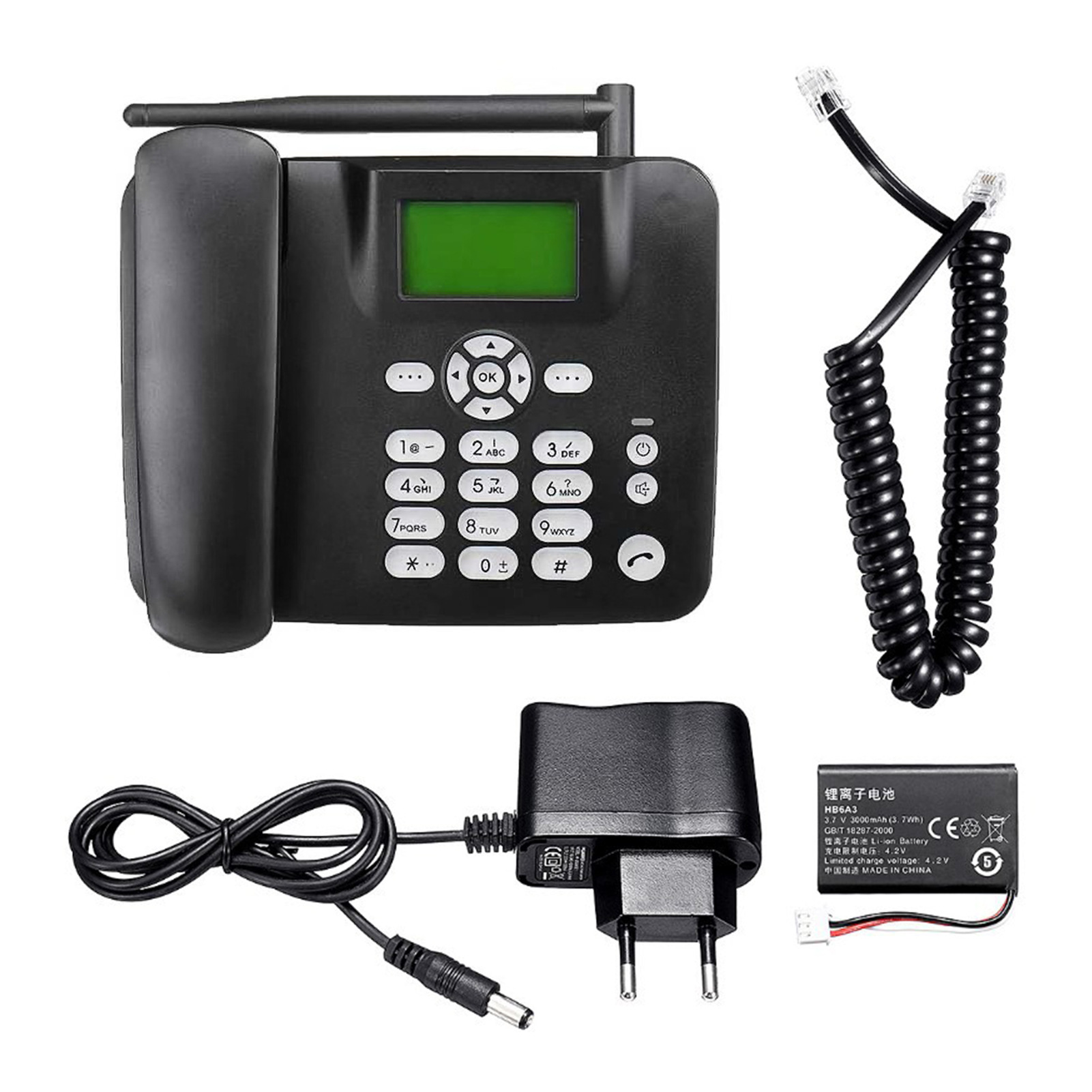 Picture of F317 Wireless Card Telephone Gsm Office Home Fm Radio Old Man Fixed Card Landline