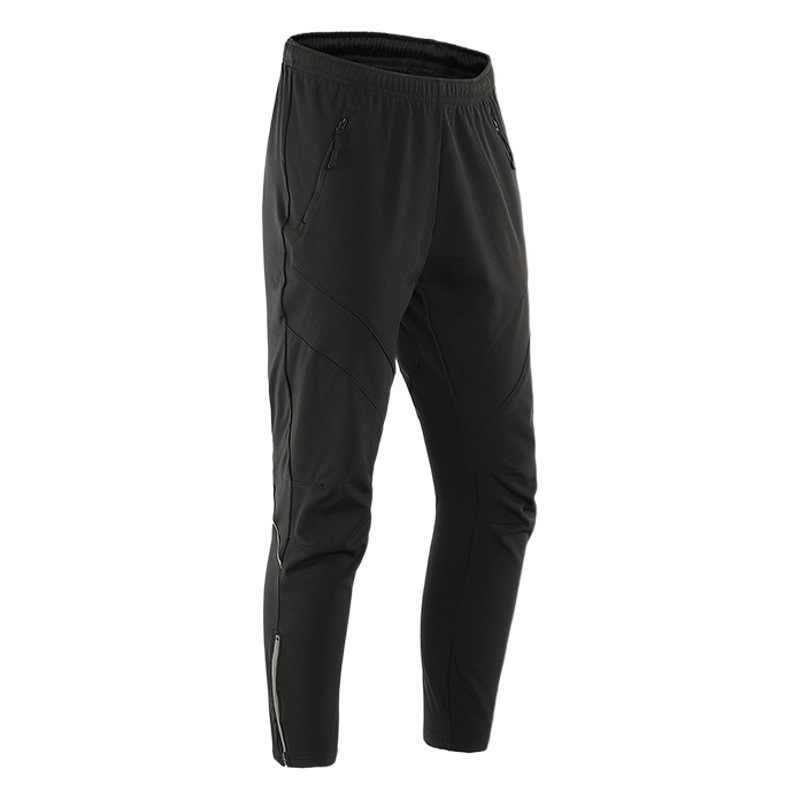 Autumn and Winter Pants Outdoor Sports Windproof Fleece Warm Sweat-Absorbent Breathable Casual Pants Cycling Pants Men's 18Z