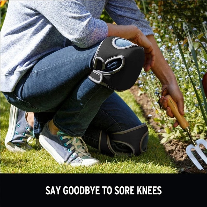 Gardening Kneeling Pad Garden Open-Hole Knee Pad Labor Protection Soft Sponge Protective Pad Weeding Thickened Anti-Slip