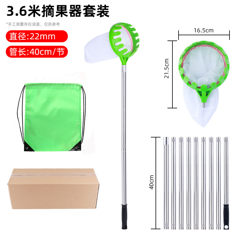 Picture of Fruit picker fruit picker garden fruit picker apple plum lengthened orchard high altitude picker