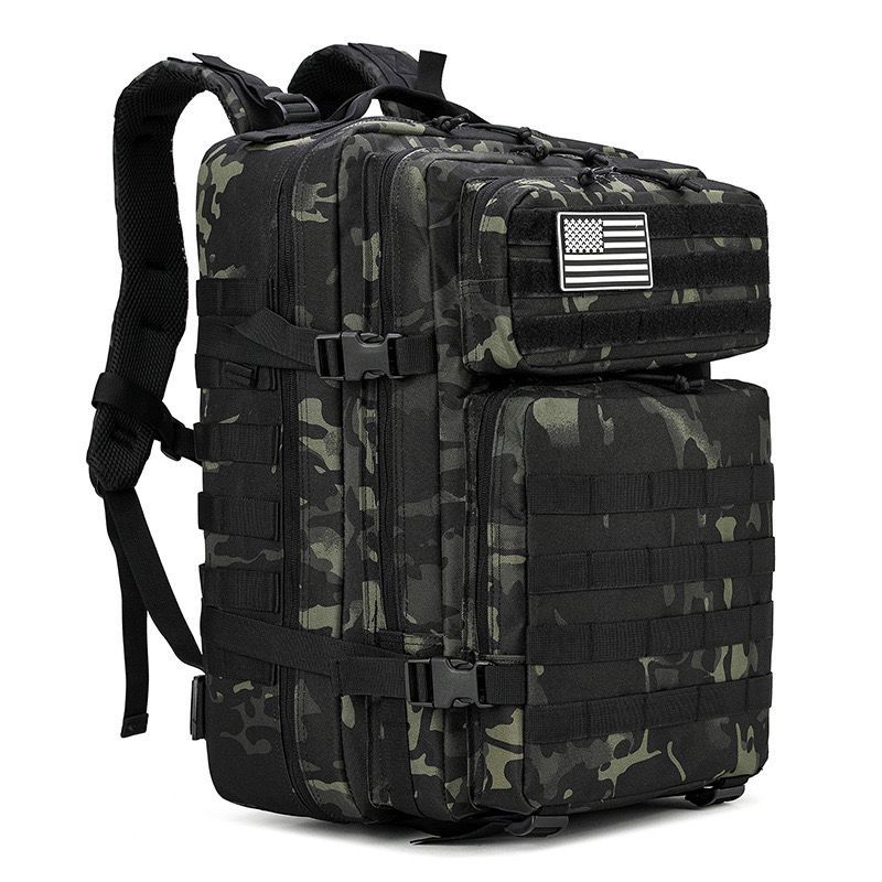 Picture of Cross-Border Popular Outdoor Tactical Backpack Molle Mountaineering Hiking Cycling Camouflage Bag Multi-Functional Sports Backpack
