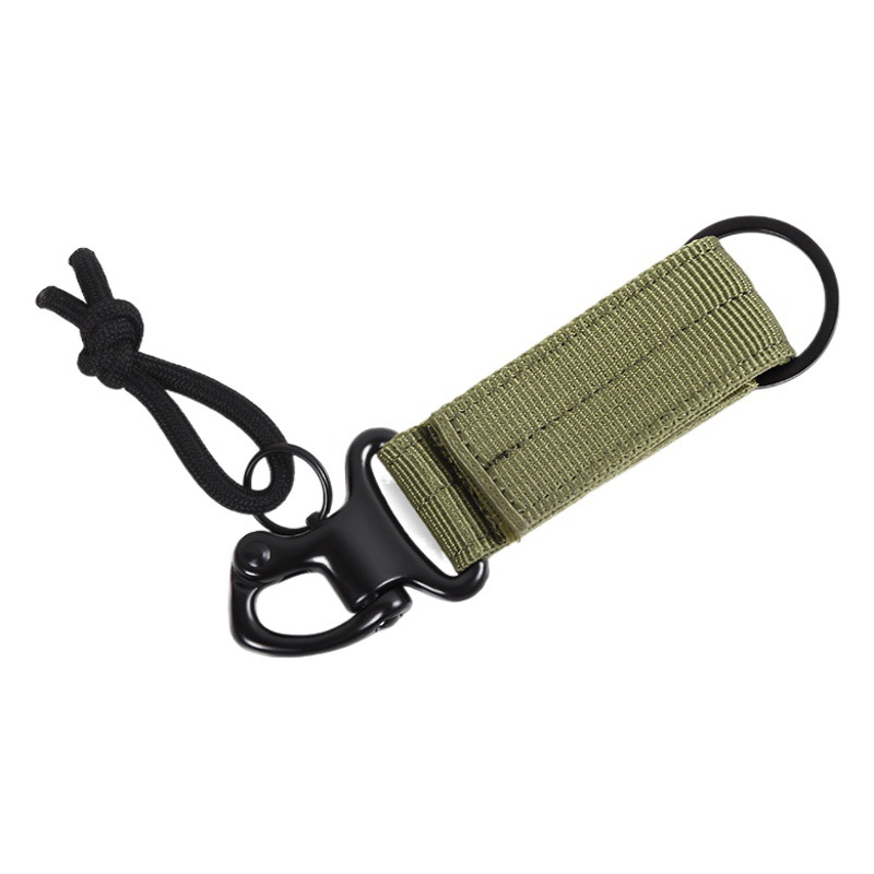 Gaggle Key Chain Outdoor Tactical Hanging Buckle Camping Service Chain Mountaineering Key Chain Special Service Backpack Lock