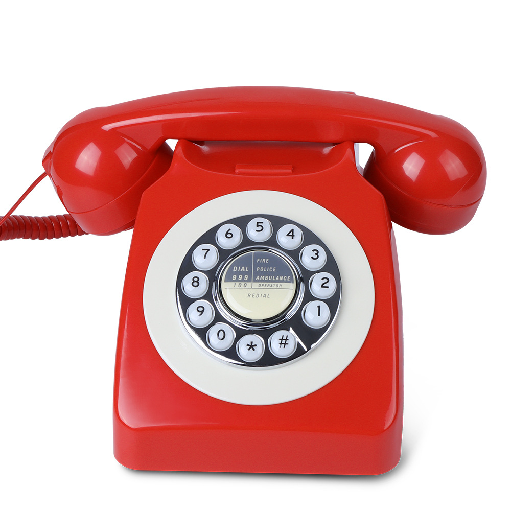 Picture of Cross-Border Retro Telephone Button Phone Fixed Landline Guest Room Office Home Hotel Antique Telephone Manufacturer
