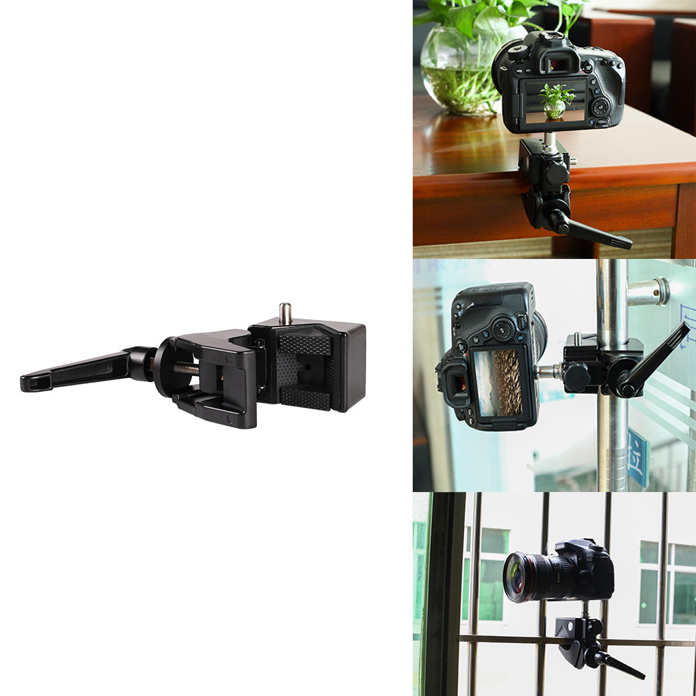 Picture of Lamp stand magic arm C strong clamp bicycle pipe clamp photography crab clamp desktop strange hand mechanical arm crab clamp clamp