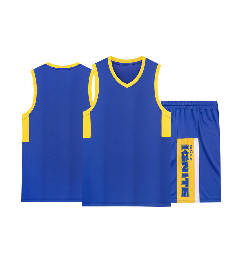 Picture of Sports Basketball Uniform Set for Adults and Kidsren, Same Style Training Uniform Wholesale Group Purchase, Printable Printing and Printing Number A1015 #