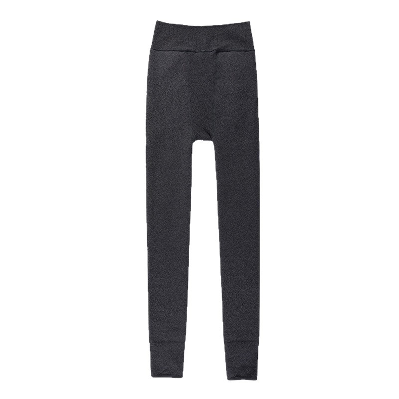 Picture of Threaded Slimming Look Leggings for Women's Outer Wear in Autumn and Winter Plus Size Heating Pantyhose Fleece-Lined and Thickeneded German Velvet Elastic Warm Pants