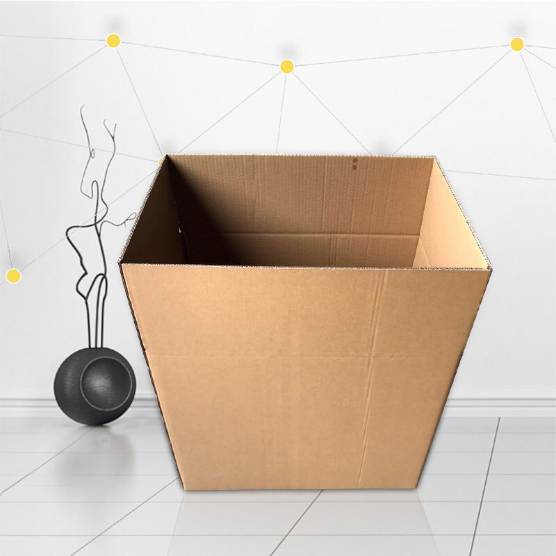 Five-layer corrugated packing box moving express logistics storage box postal packing blank carton factory printing