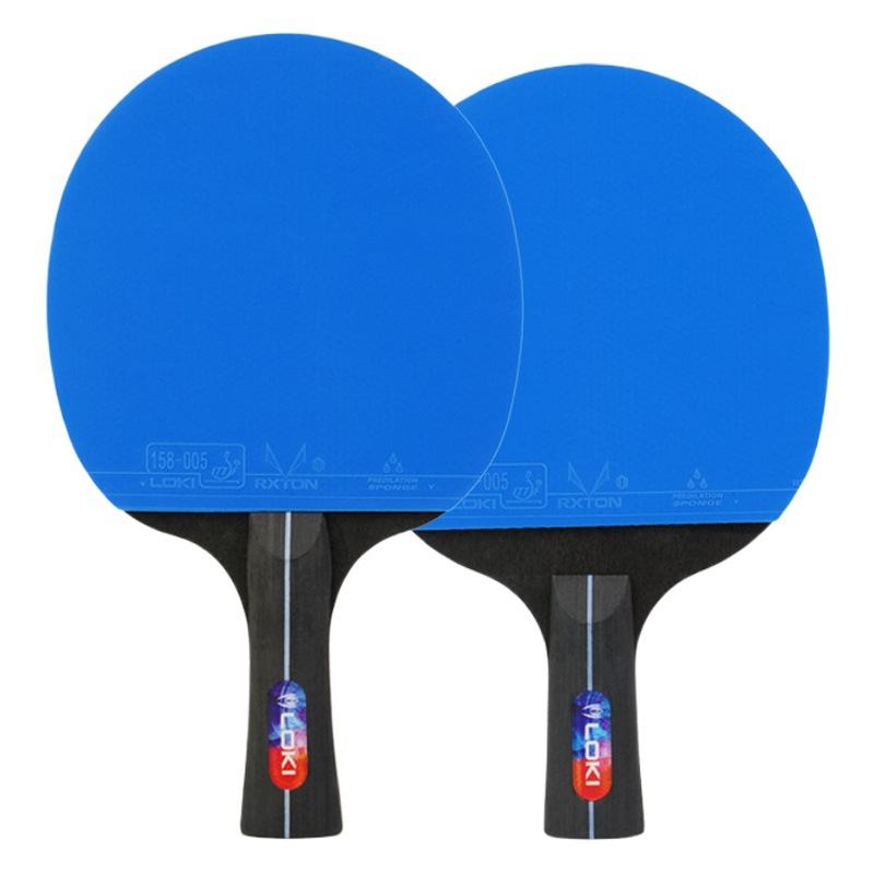 LOKI Raytheon K5000 Table Tennis Bats for Beginners Entertainment Students Examination Table Tennis Bats 2 Pack