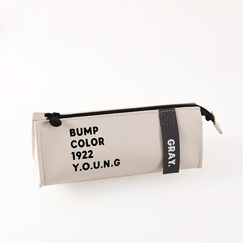 Picture of Korean Style Junior High School PU Leather Simple Large Capacity Pencil Case Student Women's Stationery Storage Bag Creative Stationery Box