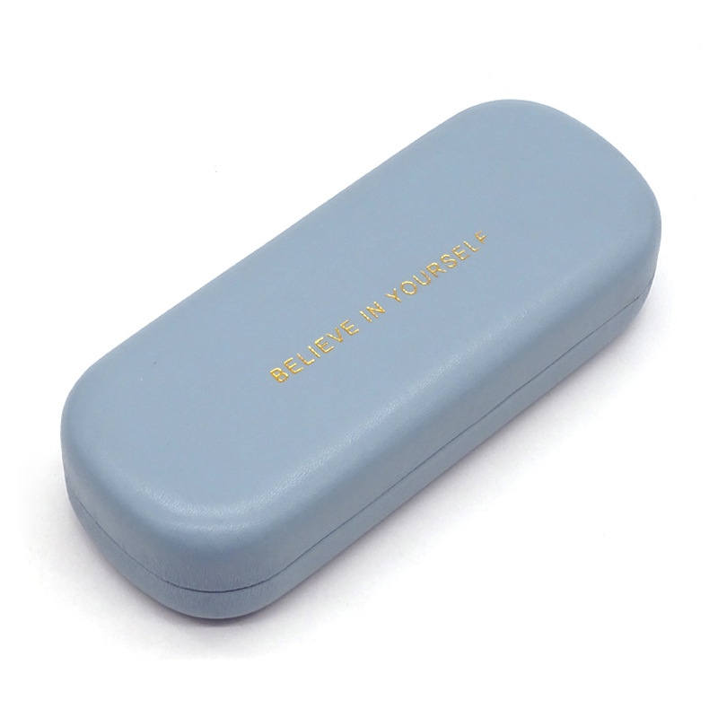 Picture of Glasses Case Factory Wholesale Printed Simple and Fashionable Glasses Case High-Value Large Frame Myopia Glasses Storage Box Anti-Pressure Iron Box