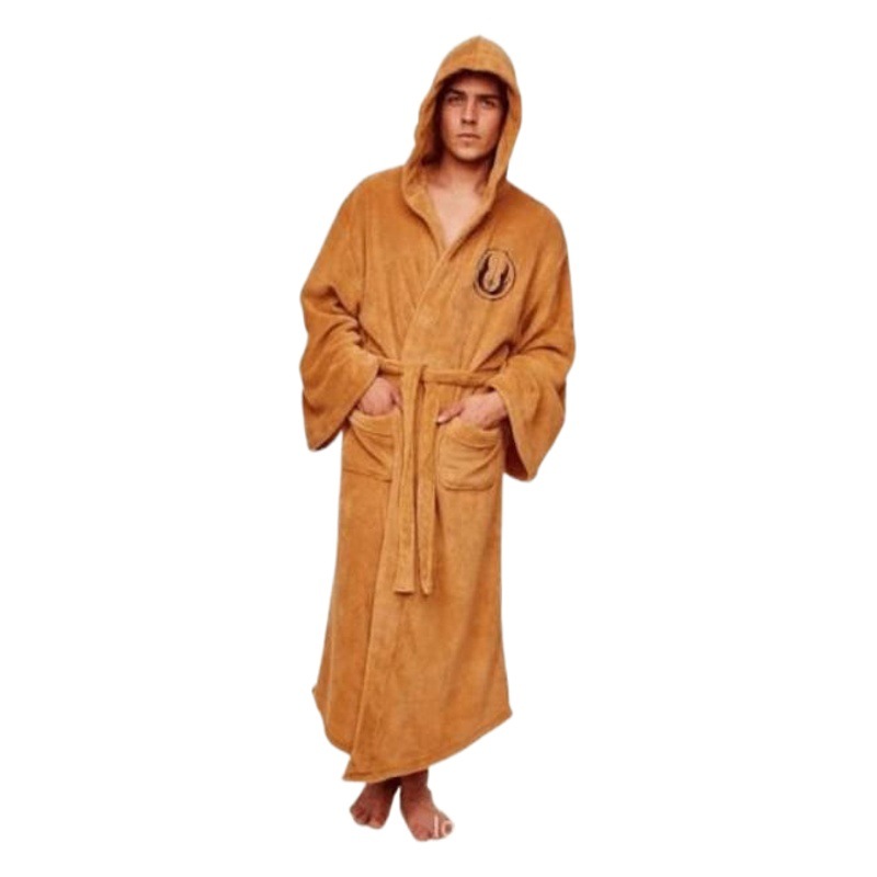 Picture of Autumn/Winter Men's cosplay Star Wars Jedi Knights Pajamas Galactic Empire Bathrobe Nightgown Warrobe Revamped