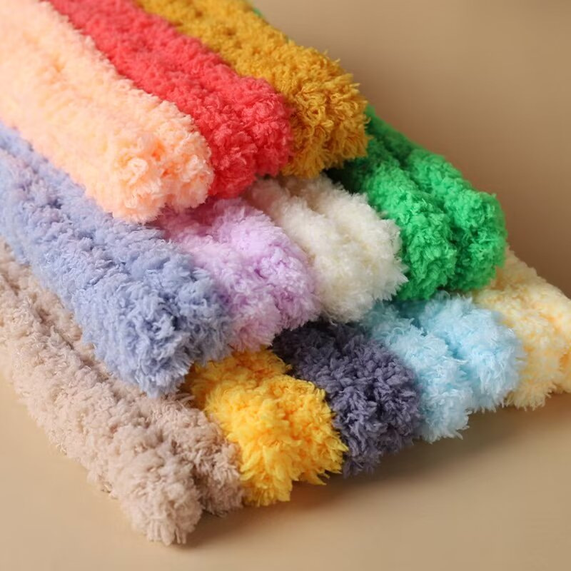 Picture of 15mm coral fleece twist bar super thick super dense handmade diy material bag puppy cat rabbit wool top