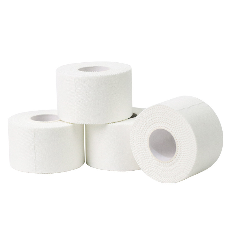 Picture of Manufacturer's Wrist and Ankle Protection White Protective Cotton Fixed Tape Tooth Edge Cotton Sports Tape White Patch Tape