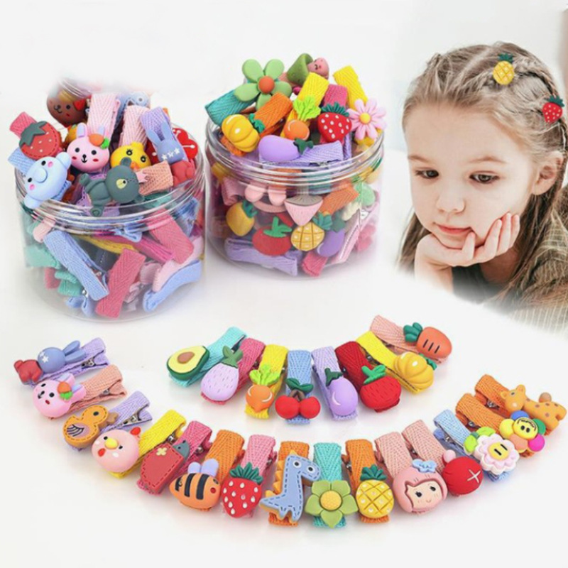 South Korea Princess Baby Hairpin Baby Cute Cartoon Animal Clip Girls Do Not Hit Hair All-match Side Clip Hairpin