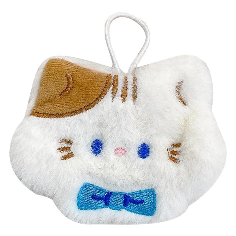 Cartoon plush hand warmer warm self-heating student compact portable warm egg warm baby hand warmer wholesale