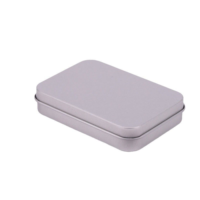 Picture of in stock Batch Tinplate Box Rectangular Logo Badge U Disk Jewelry Box Wear Armor Custom Small Iron Box