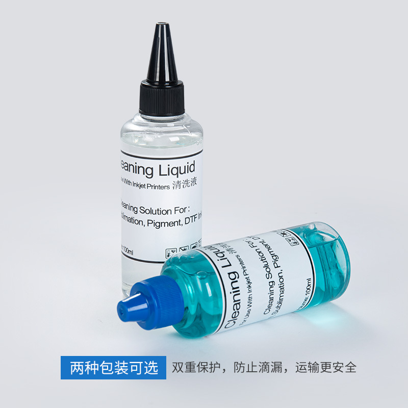 Picture of Inkjet Printer Nozzle Cleaning Fluid Nozzle Dye Pigment Cleaning Agent Export 100ml Port Cleaning Agent
