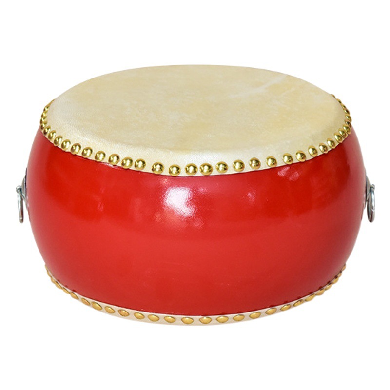Factory wholesale 5 6 7 8 9 10 inch infant percussion instrument gong drum children's cowhide drum toy small drum batch