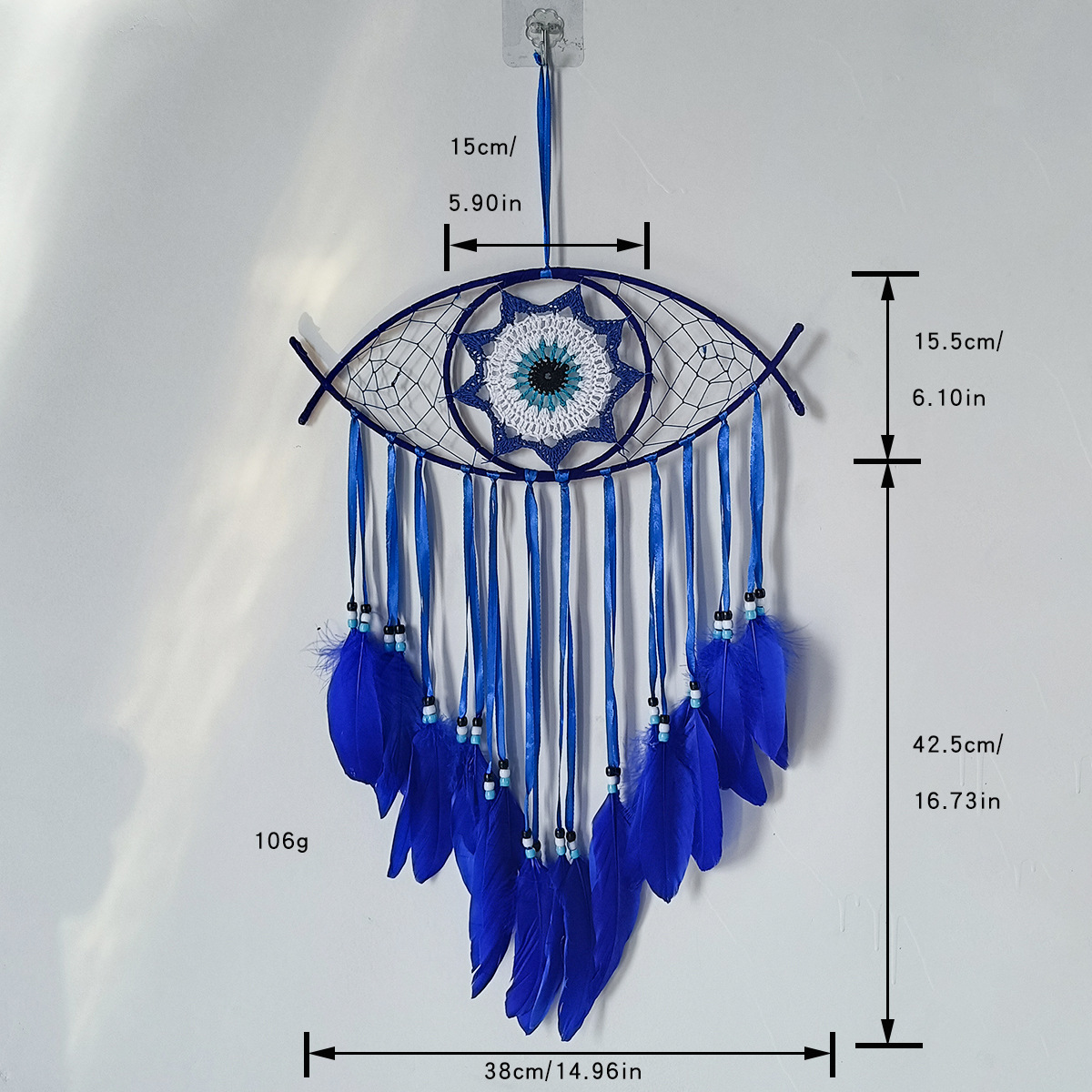 Picture of Cross-border Hot Devil's Eye Home Decoration Dream Catcher Wall Hanging Wall Decoration Dream Catcher