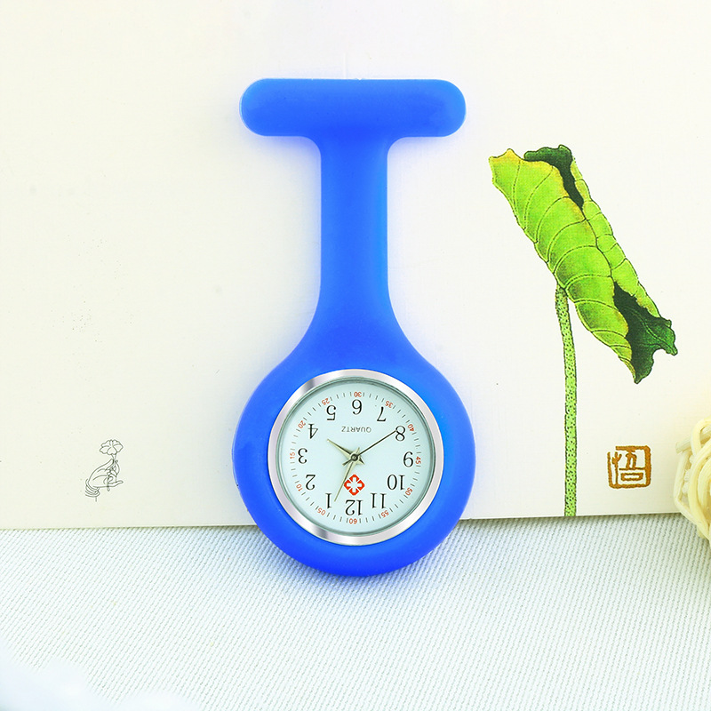 Picture of Factory Direct Sales New Silicone Band Wholesale Male and Female Nurse Watch Advertising Gift Hanging Watch Hot Selling Chest Watch Dropshipping