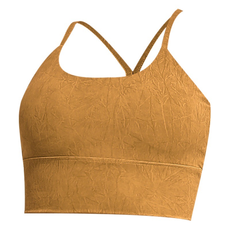 Picture of European and American Sports Underwear Women's Running Yoga Vest Without Steel Rings Gathering Shock-absorbing Fitness Suit Beautiful Back Shock-proof Bra
