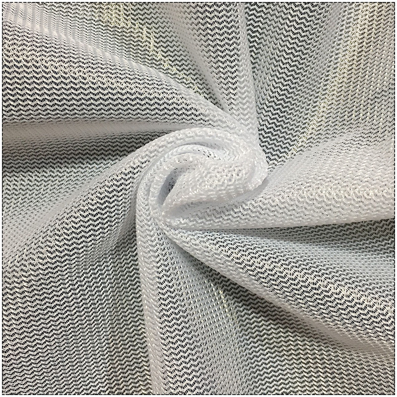 Factory White Spot Laundry Bag Mesh Warp Knitted Polyester Pocket Cloth Encryption Laundry Bag Triangle Curved Plain Cloth