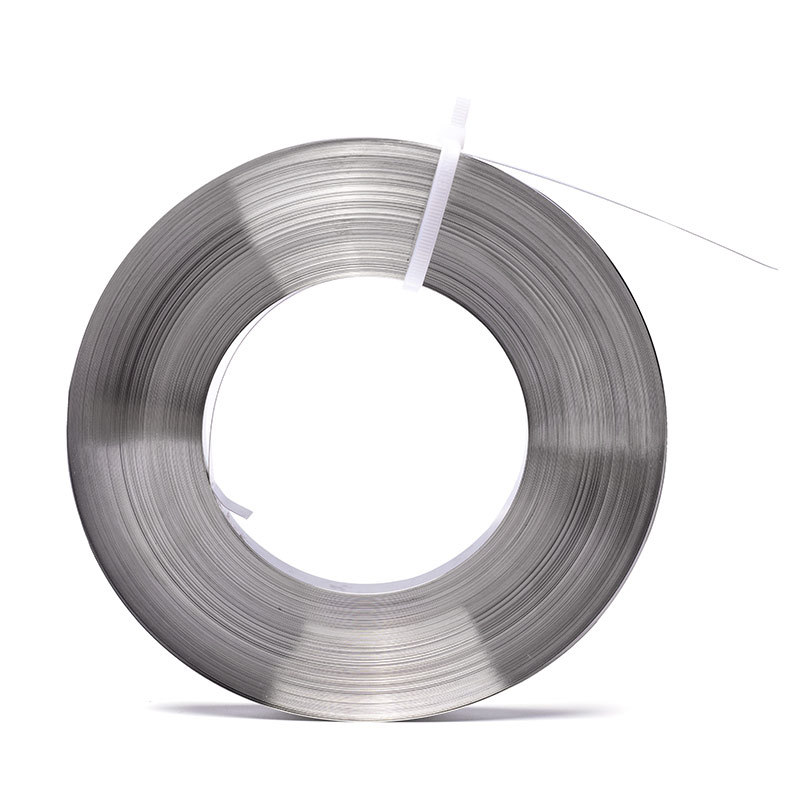 Picture of Stainless steel tie wire pole holding hoop electric box marine metal belt traffic sign packing belt buckle