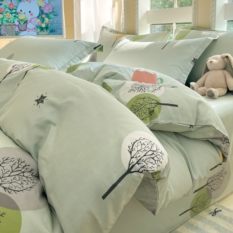 Picture of Pure cotton quilt cover single piece 100 cotton quilt cover children's spring and summer 150x 180x 200x 230 single double quilt cover